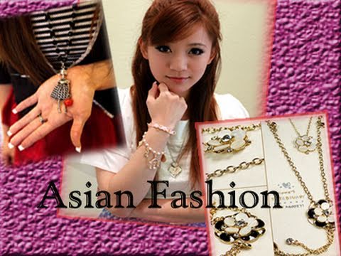 Super Cute Asian Style Jewelry / Accessory Review...
