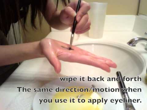 How to deep clean makeup brushes (Full Demo)...